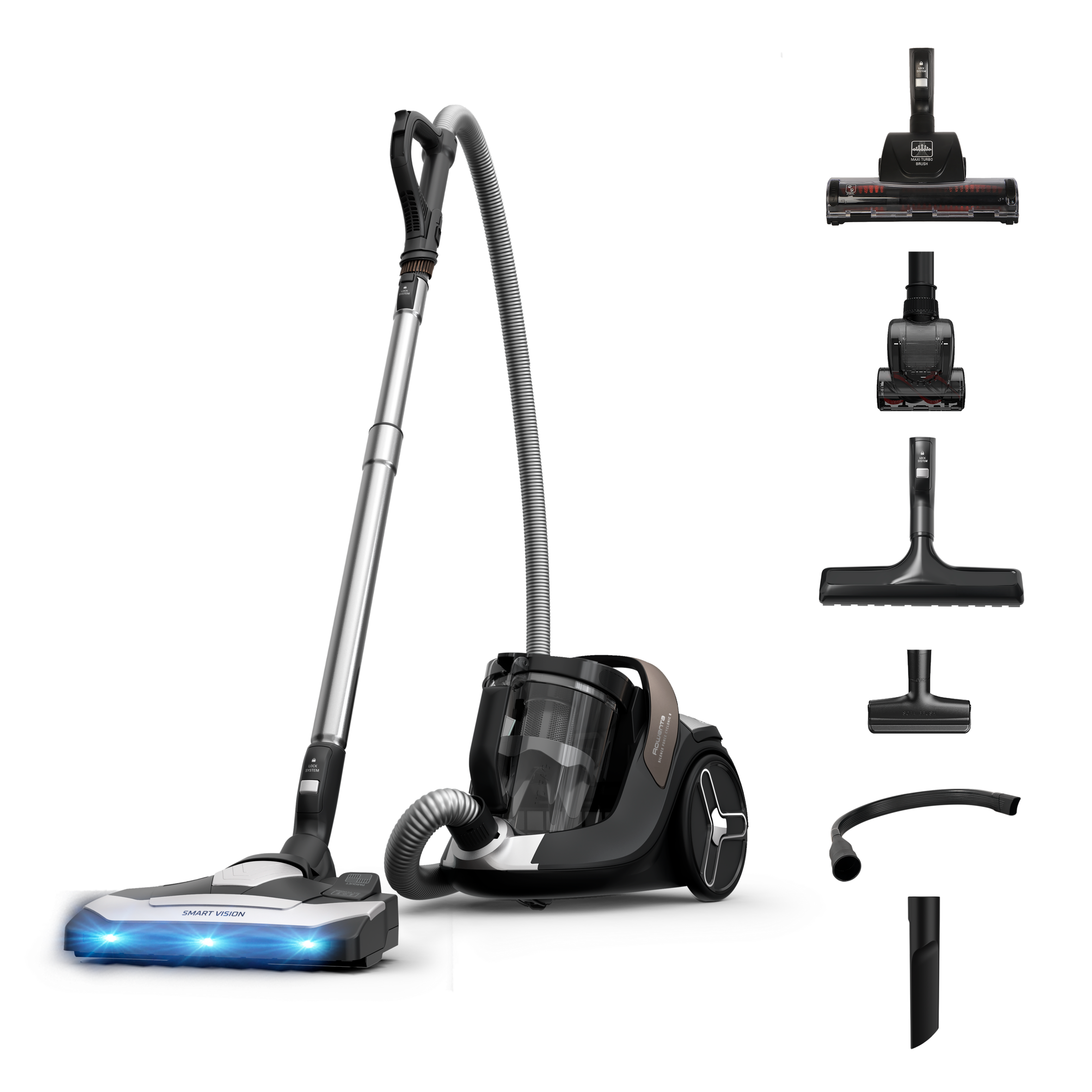 Silence Force 8 Cyclonic RO7C89 Stofzuiger zonder zak