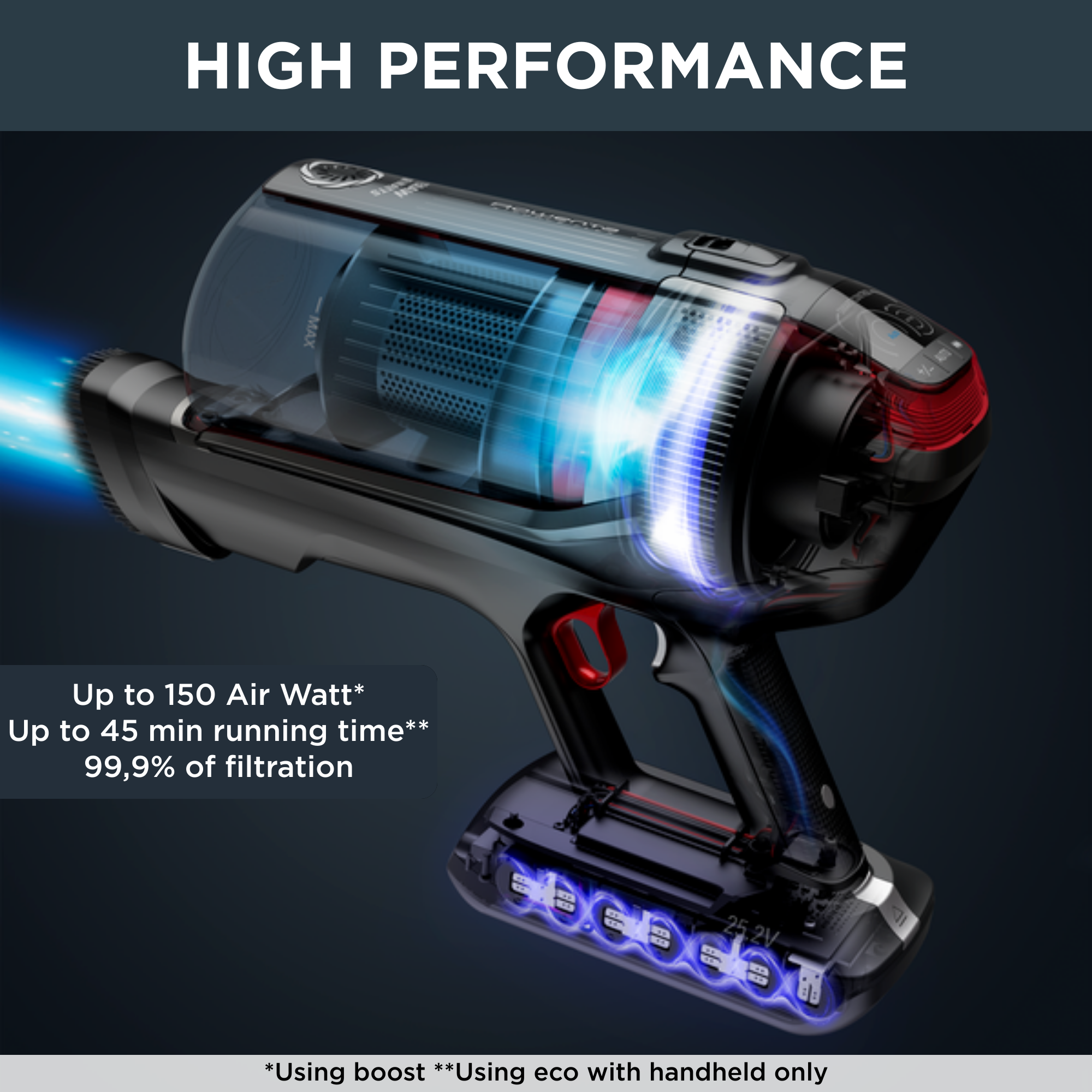 X-Force Flex 12.60 RH98A7 Steelstofzuiger