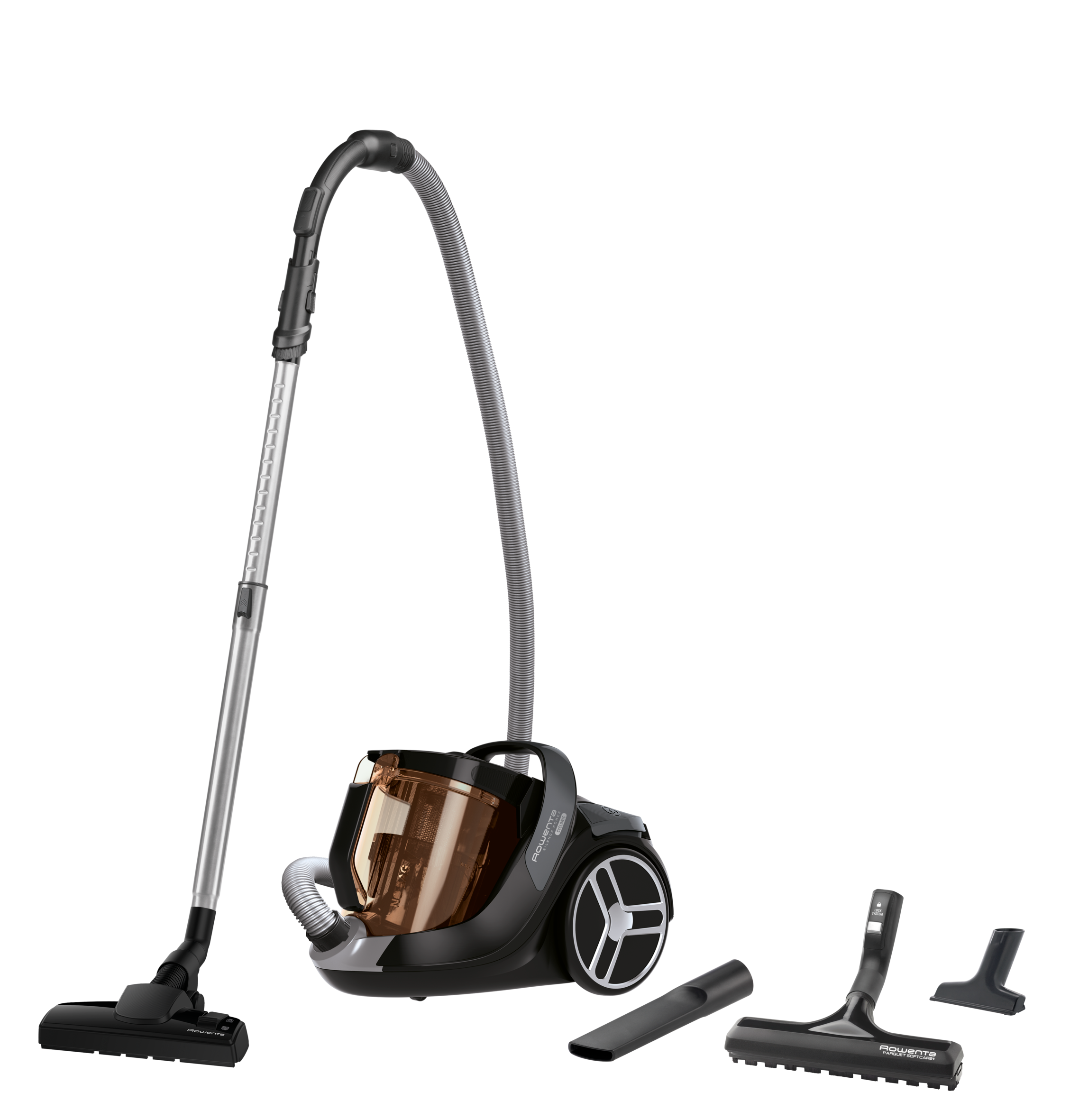 Silence Force Cyclonic RO7230 Stofzuiger zonder zak