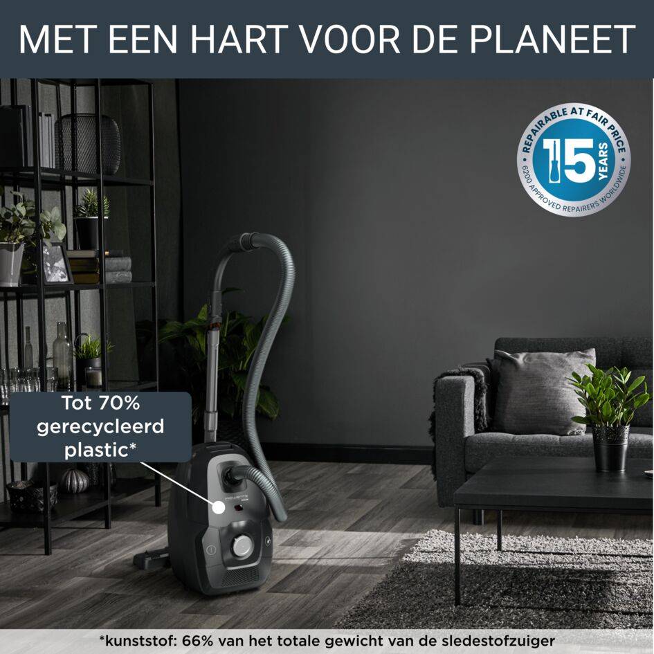 Green Force Silence RO6136 Stofzuiger met zak