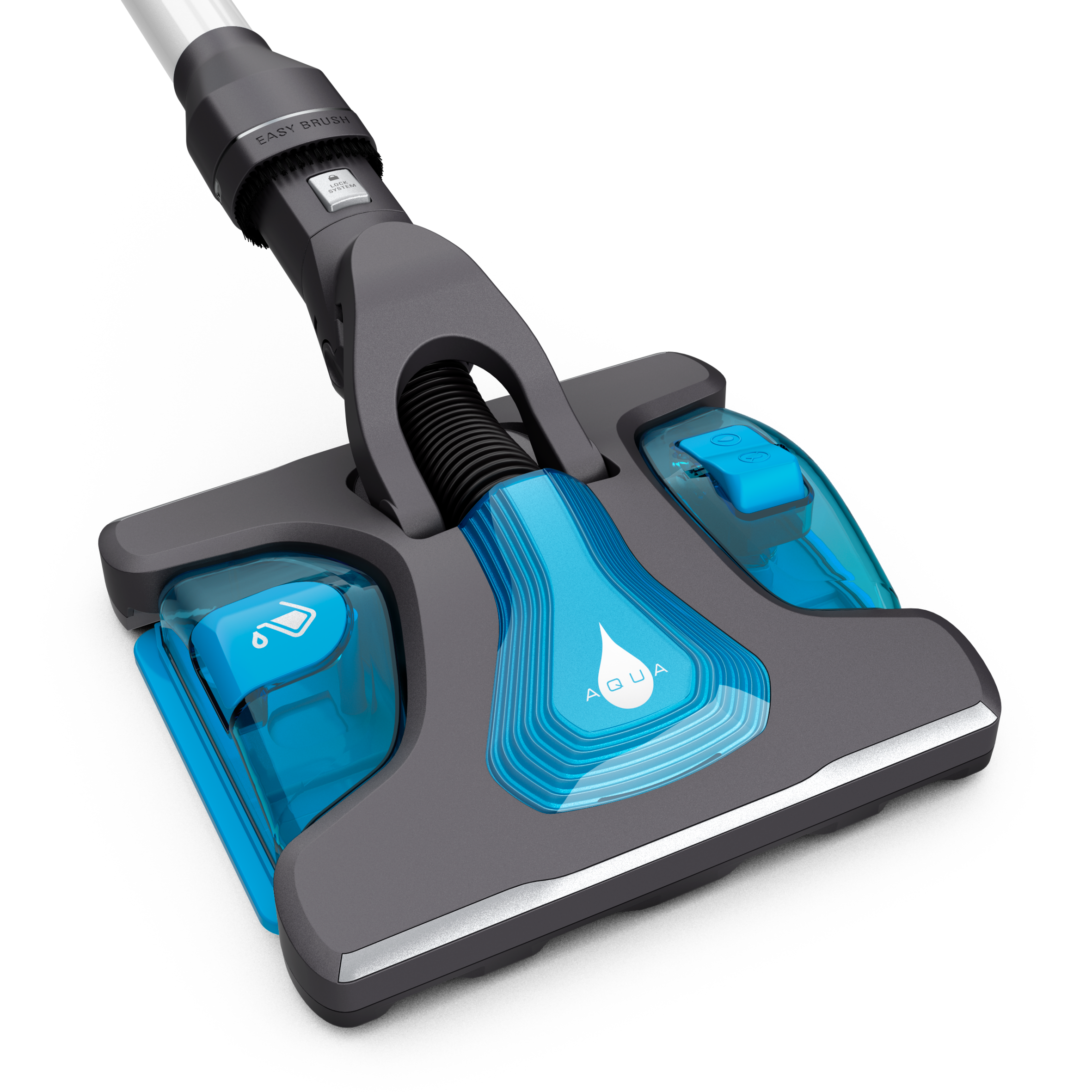 Stofzuigerborstel Aqua Head en 2 doekjes ZR009500 voor AIR FORCE