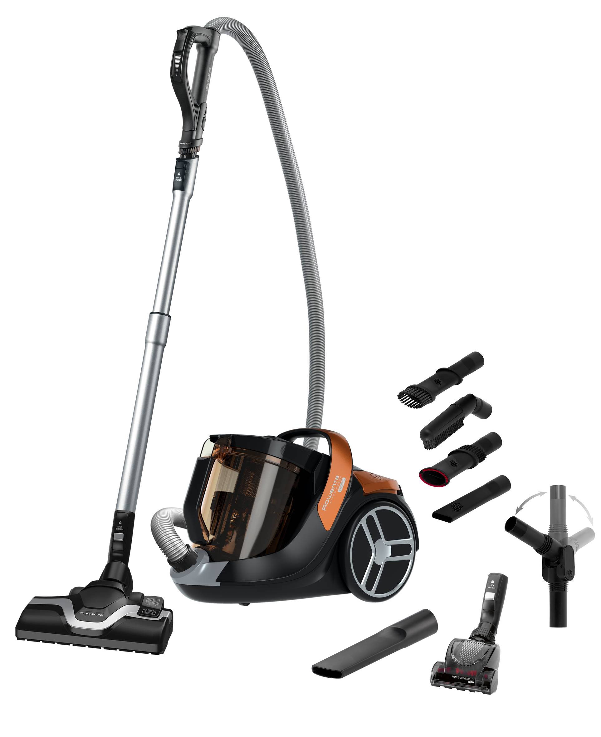 X-Trem Power Cyclonic™ Facelift RO7244 Stofzuiger zonder zak