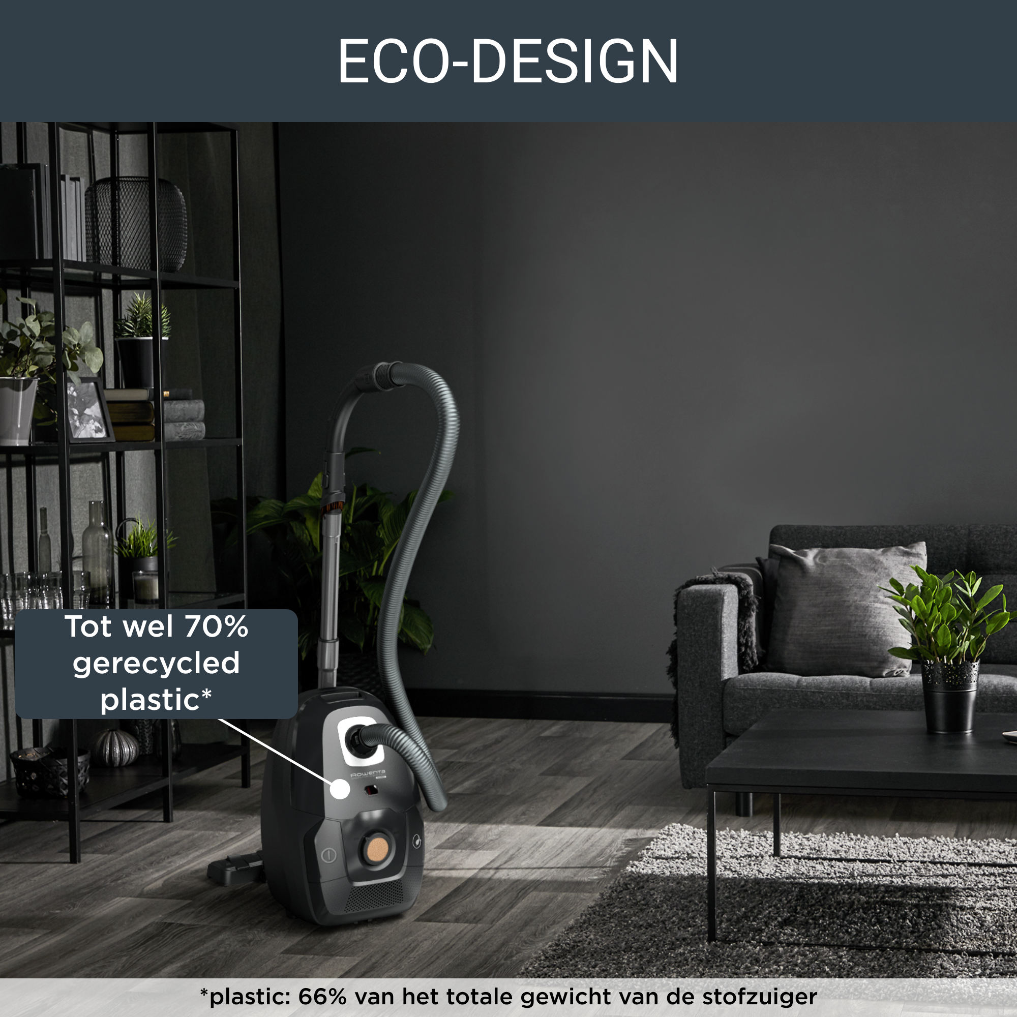 Green Force Effitech® RO6189 Stofzuiger met zak