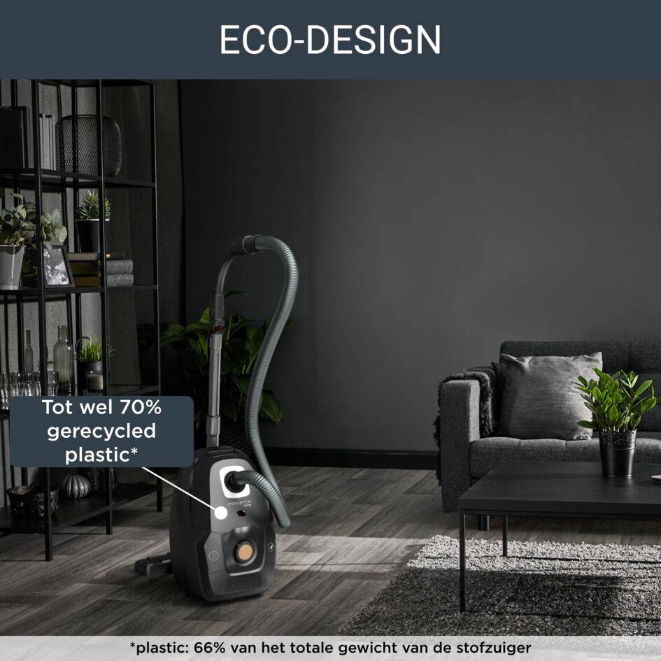 Green Force Effitech® RO6189 Stofzuiger met zak - Refurbished