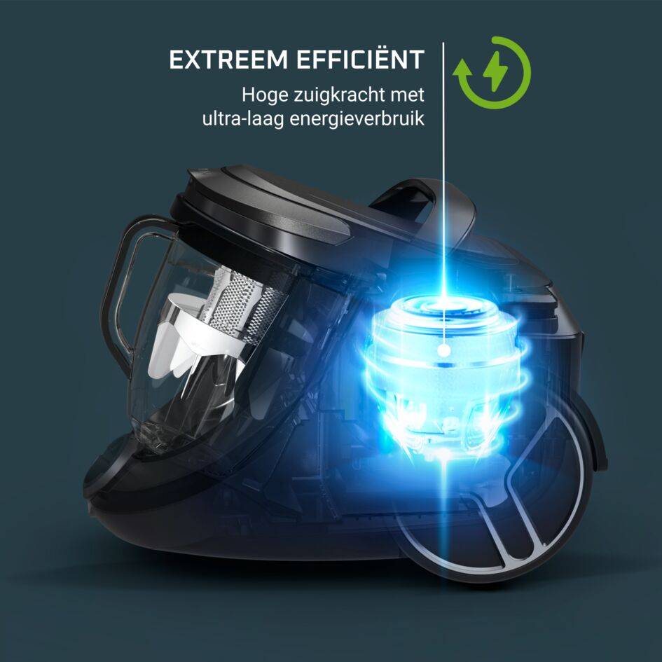 Silence Force Effitech RO7935 Stofzuiger zonder zak