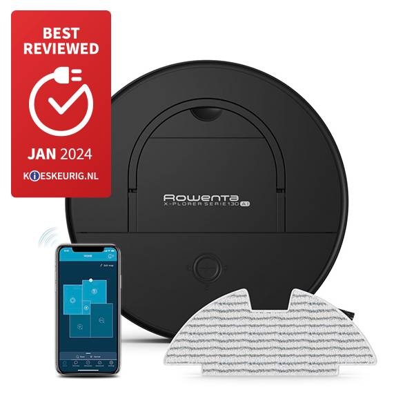 X-Plorer Serie 130 AI RR9075 Robotstofzuiger