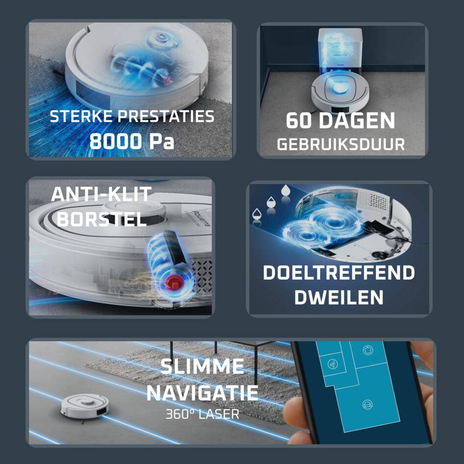 X-Plorer Serie 380+ RR89U7 Robotstofzuiger