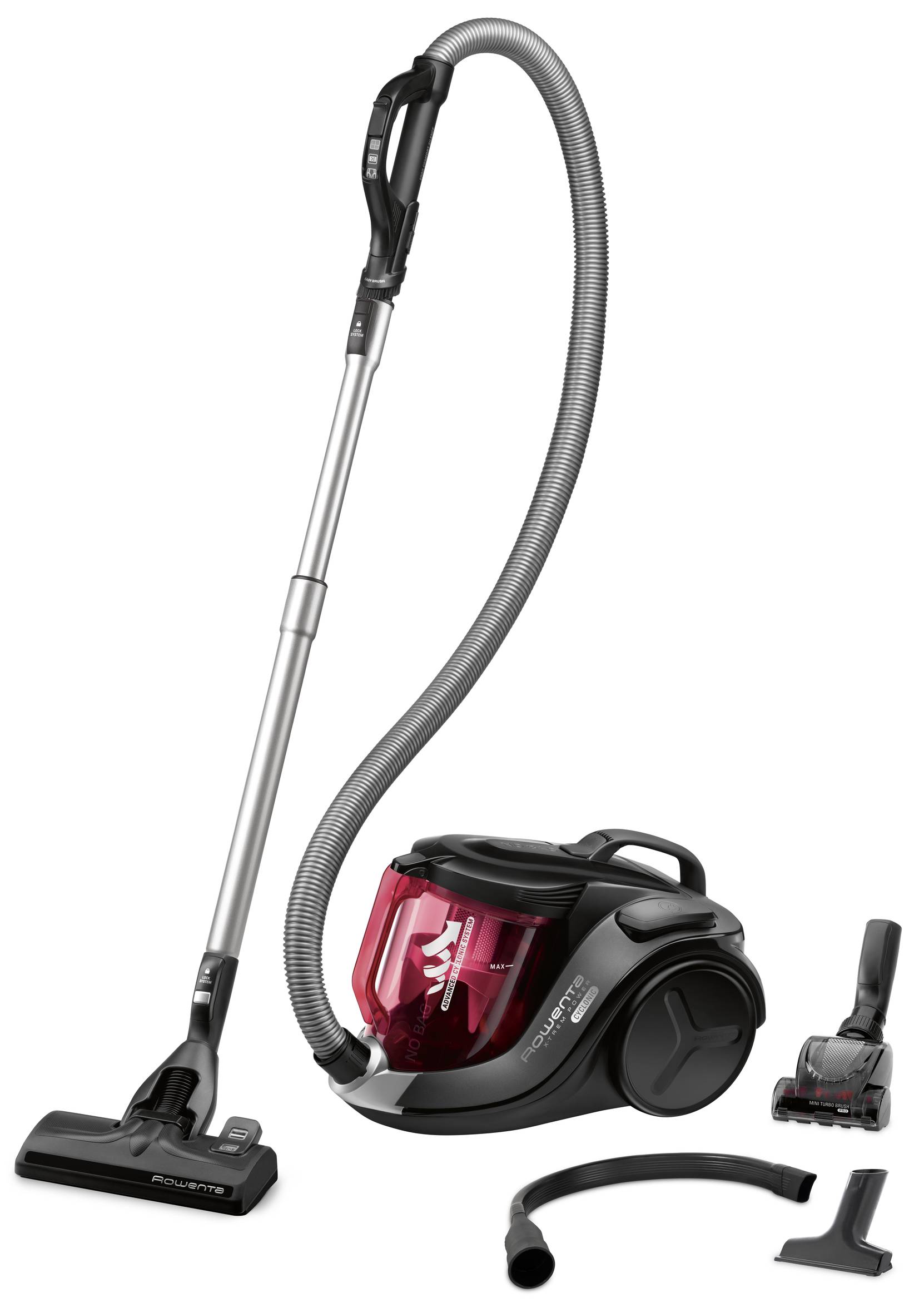 X-TREM Power Cyclonic Home & Car RO6963 stofzuiger zonder zak