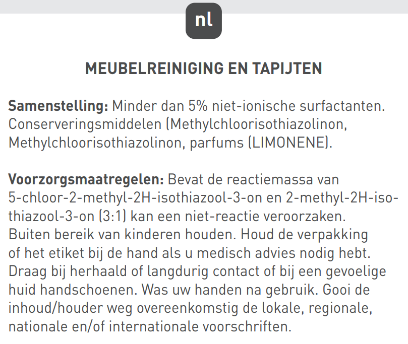 Clean It XD5310 Reinigingsmiddel