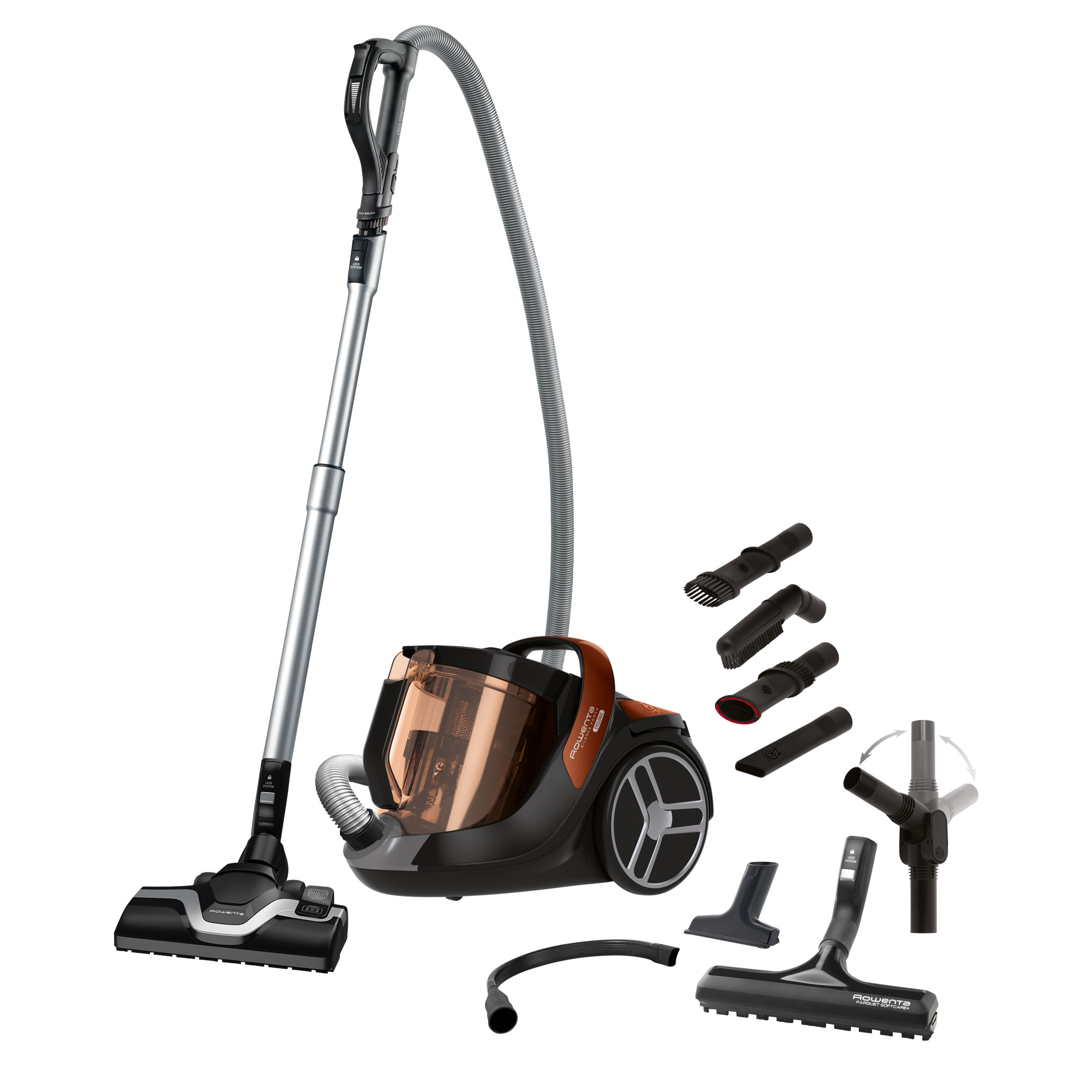 Silence Force Cyclonic RO7274 Stofzuiger zonder zak
