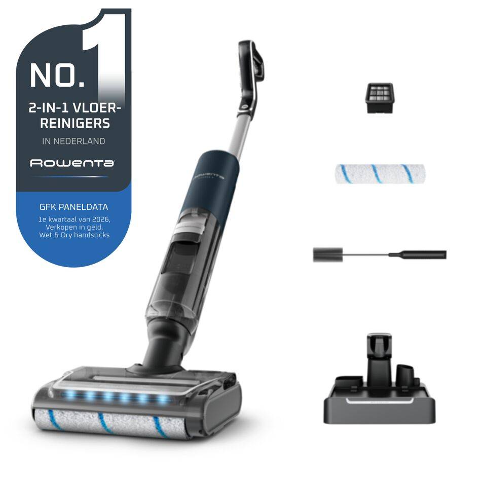 X-Clean 7 GZ5735 2-in-1 vloerreiniger - stofzuig & dweil tegelijk