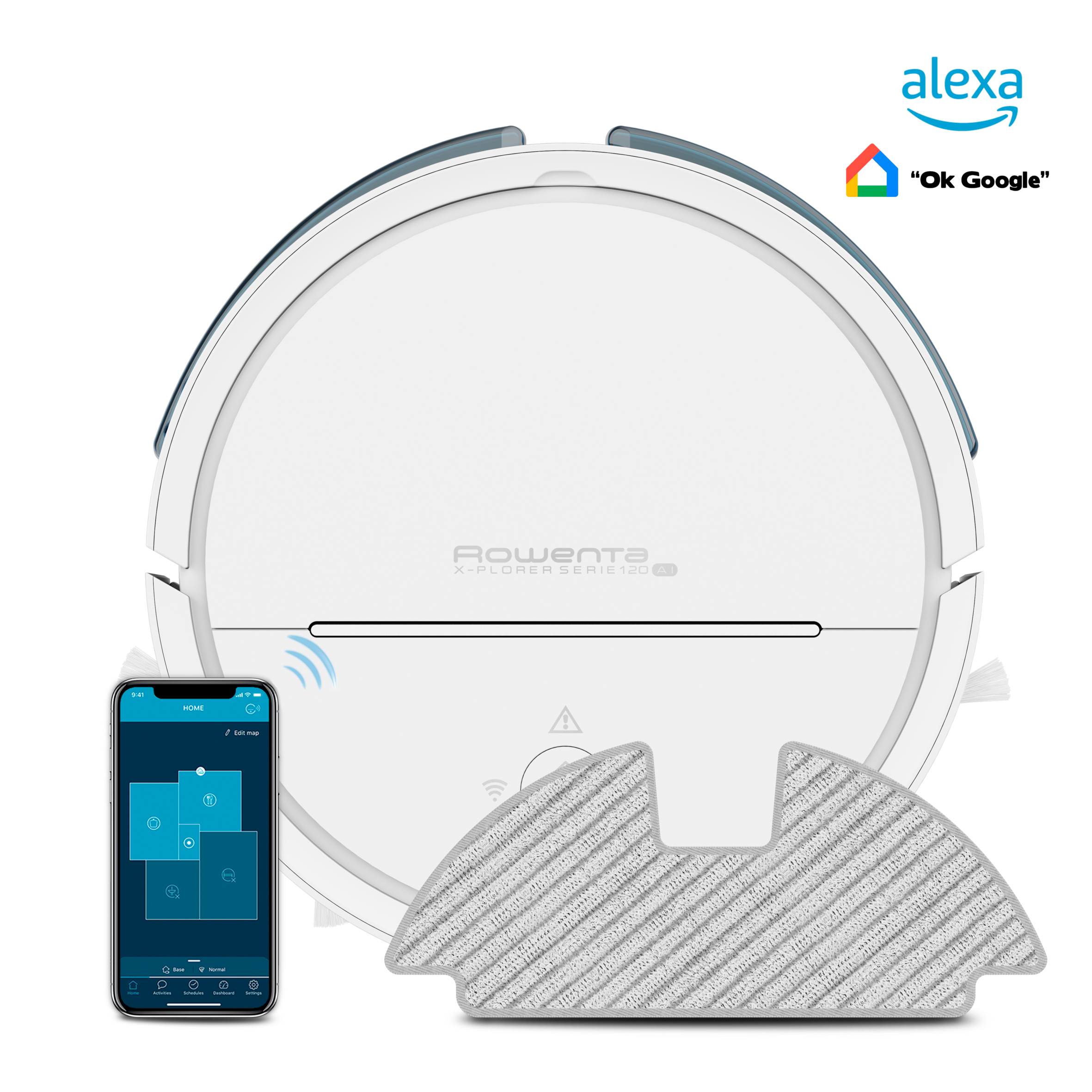 X-Plorer Serie 120 AI RR7877 Robotstofzuiger