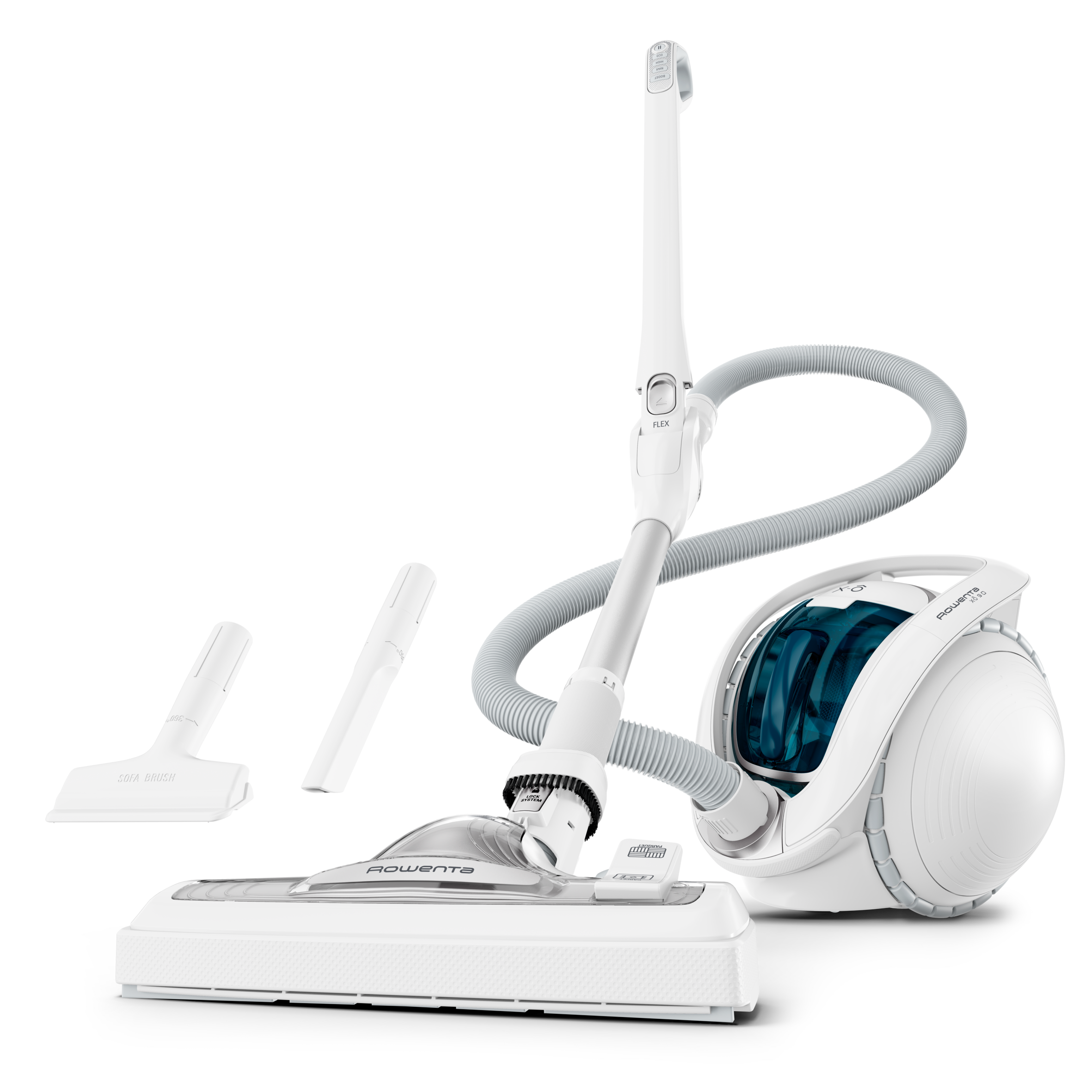 X-Ô 90 IX7767 Snoerloze Sledestofzuiger