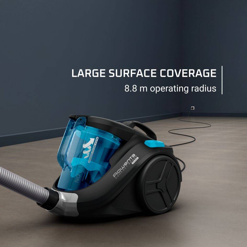 Compact Power Cyclonic RO3731 stofzuiger zonder zak