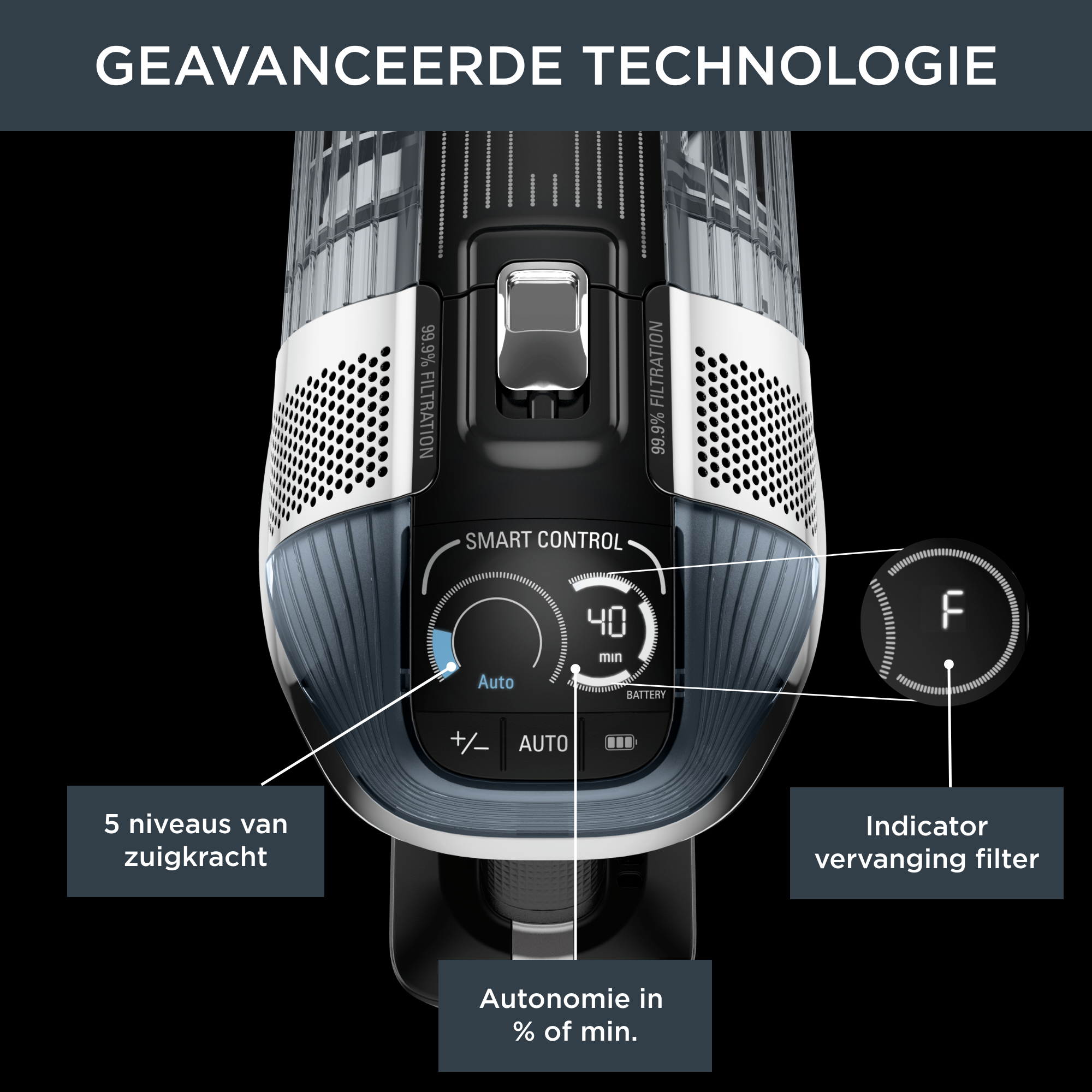 X-Force Flex 14.60 RH9958 Steelstofzuiger