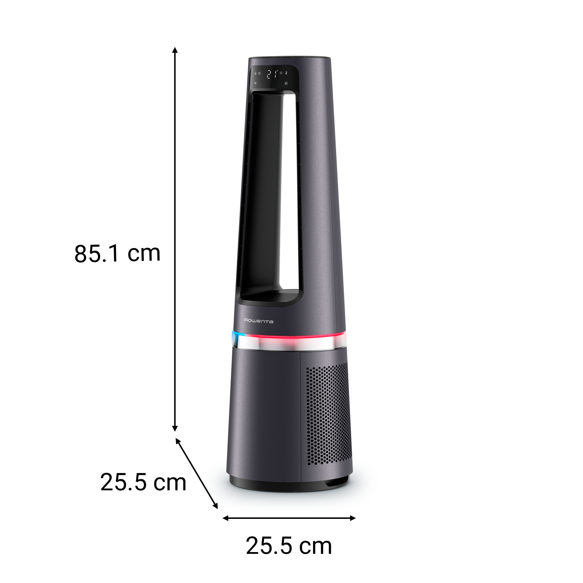 Eclipse QU5072 3-in-1 connect Luchtreiniger-Ventilator-Kachel