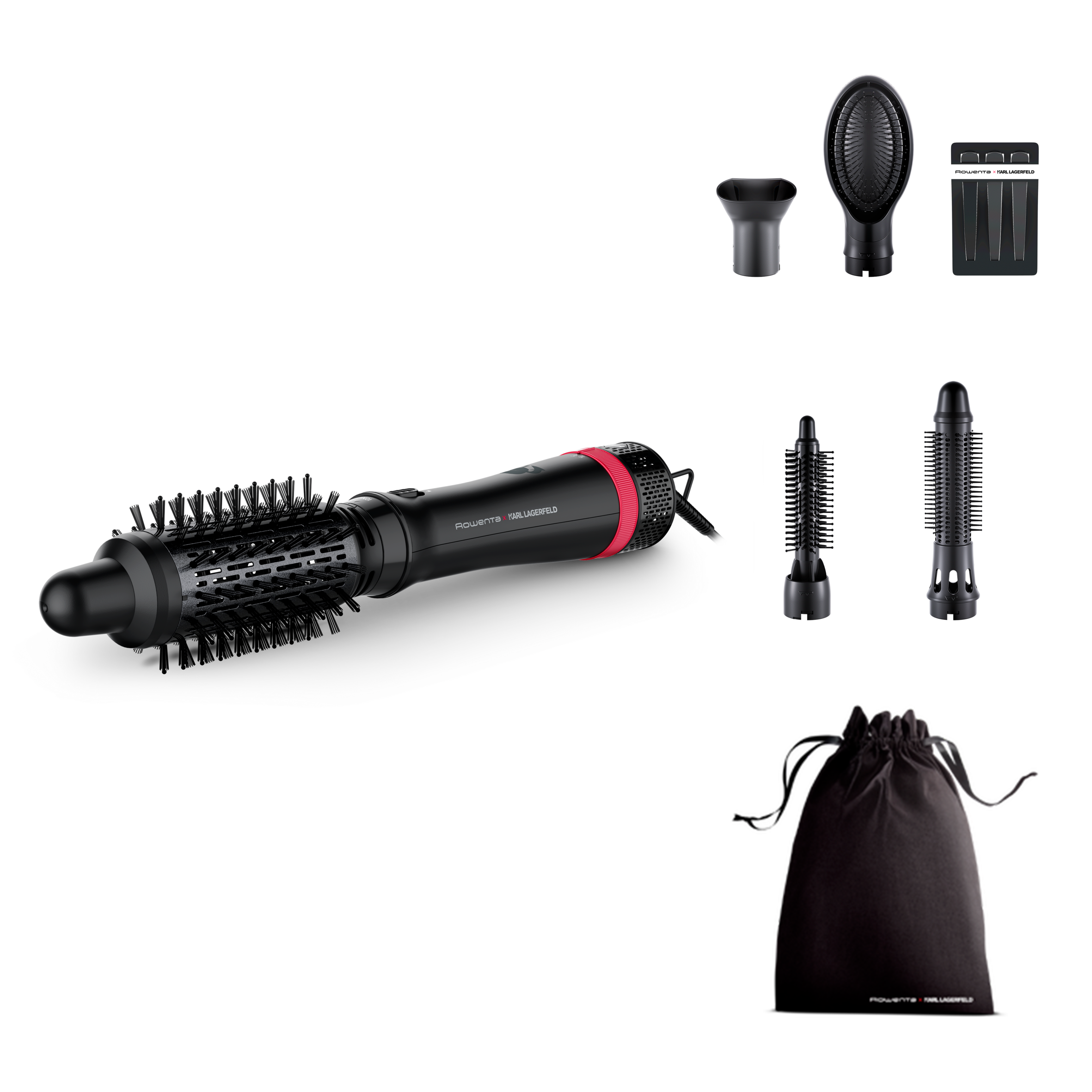 ROWENTA x KARL LAGERFELD Express Style CF635L heteluchtborstel