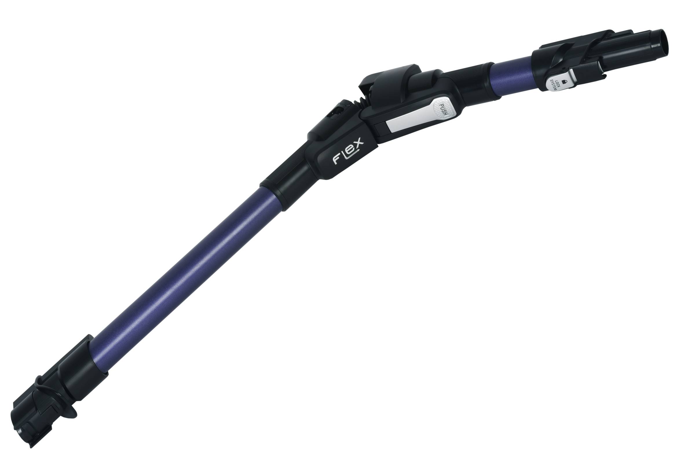 Scharnierende stofzuigerbuis, paars en zwart SS-7222070398