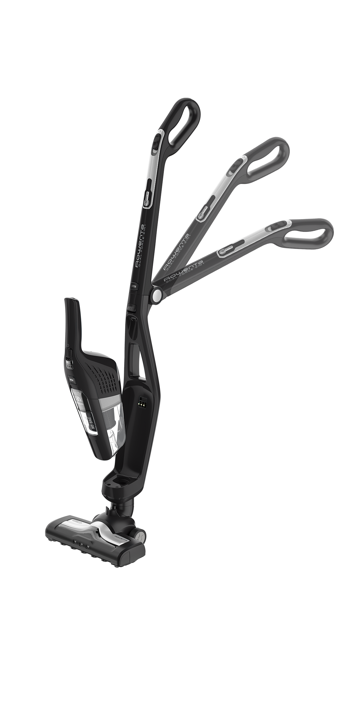 Dual Force 2-in-1 RH6735 steelstofzuiger