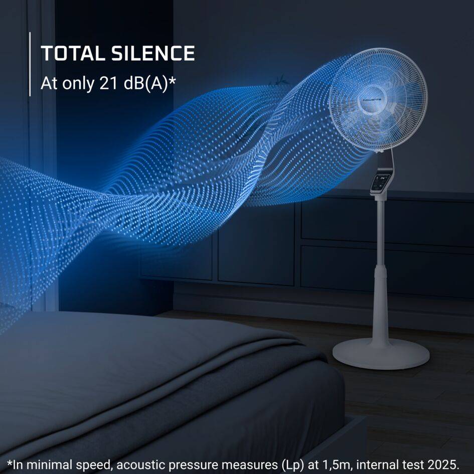 Rowenta Turbo Silence Extreme VU5677 statiefventilator