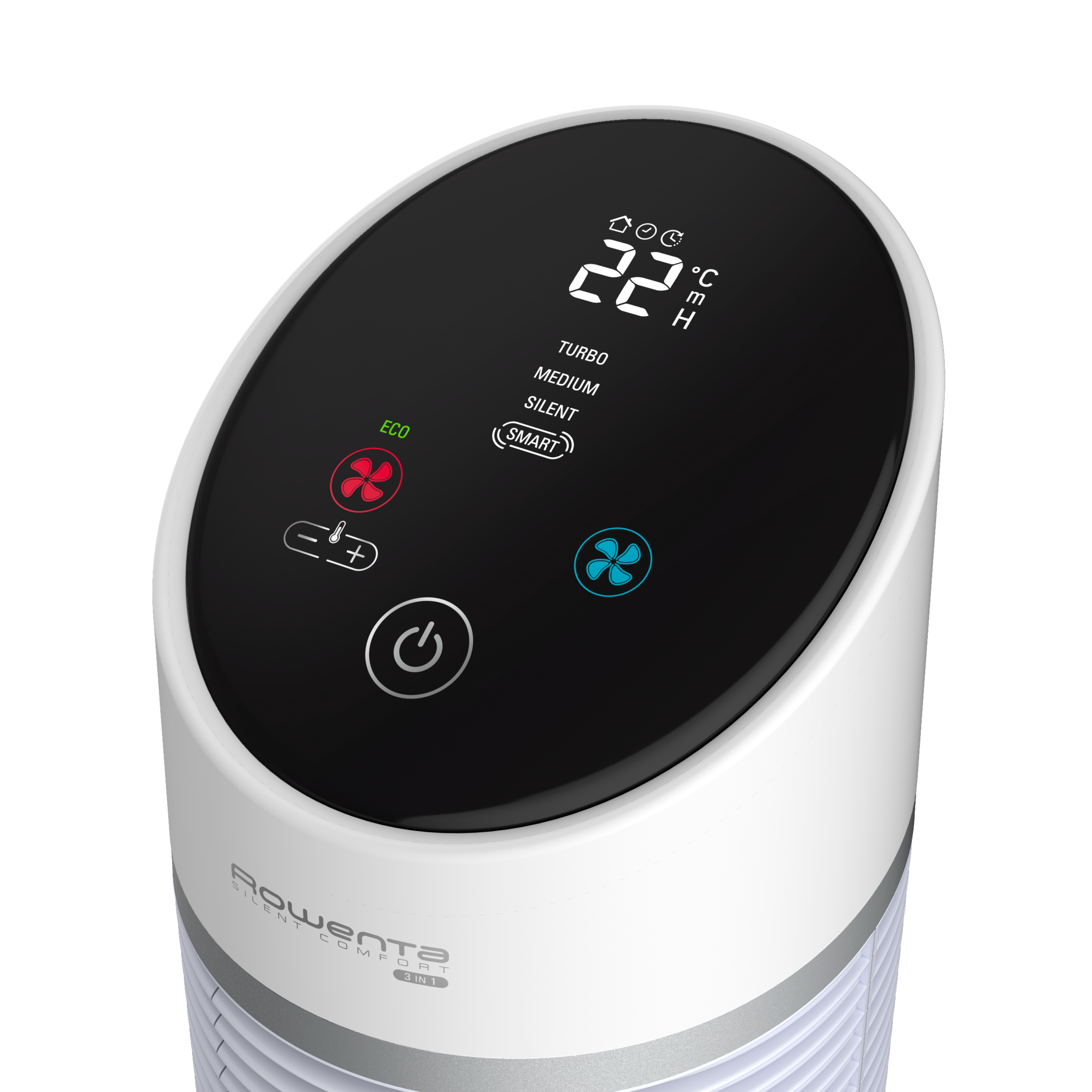 Silent Comfort 3-in-1 HQ8120 ventilatorkachel