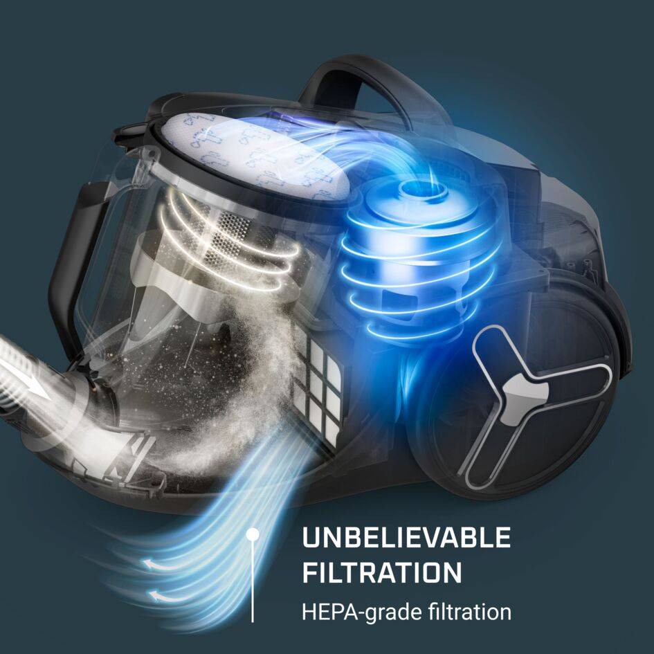 Green Force Cyclonic Effitech®+ RO7C66 Stofzuiger zonder zak