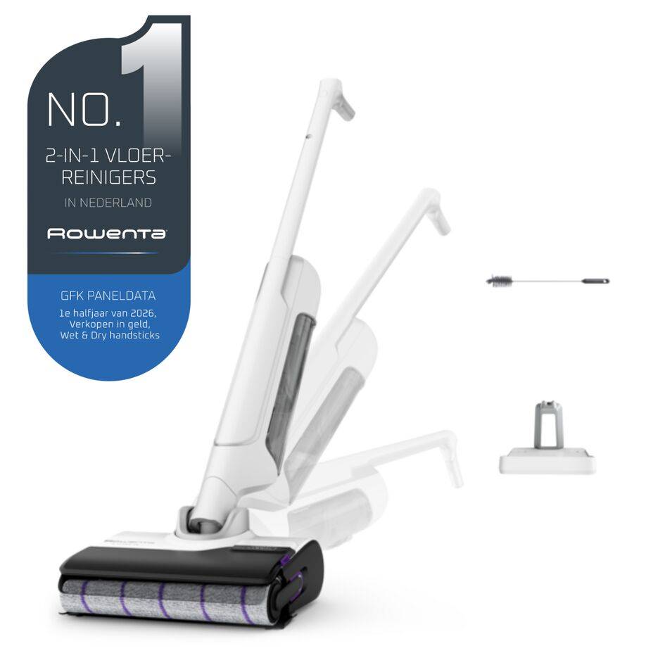 X-Clean 10 GZ7035 2-in-1 vloerreiniger - stofzuig & dweil tegelijk