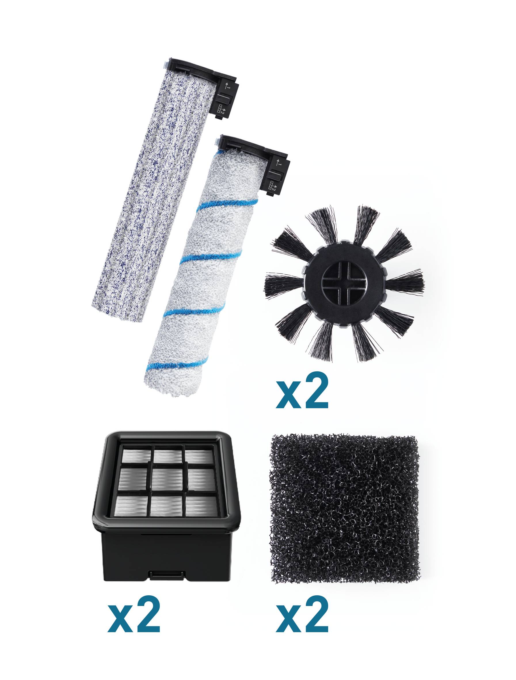 X-CLEAN 4-accessoireset ZR335A00