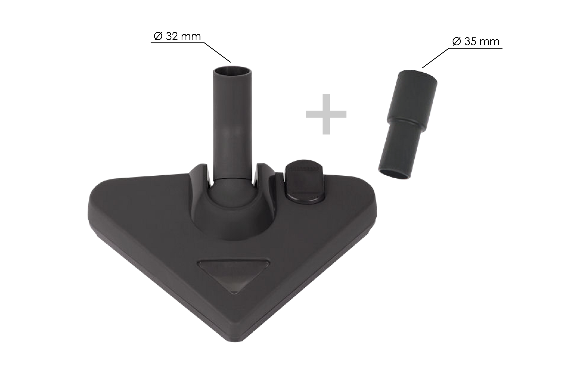 Delta Silence stofzuigerborstel ZR001801