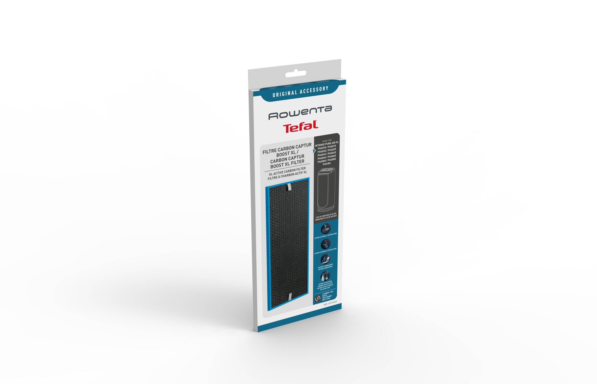 Filter Carbon Captur Boost XL XD7161E0 voor Intense Pure Air XL