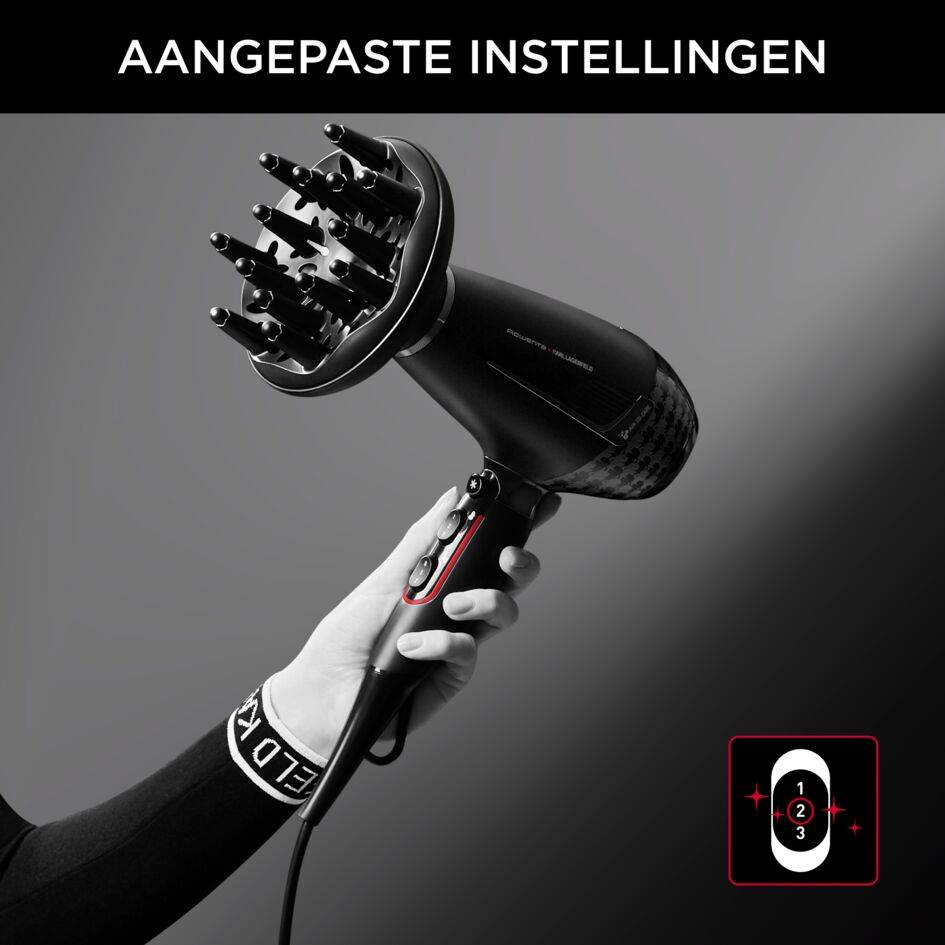 Rowenta x KARL LAGERFELD K/Pro Stylist CV888L Föhn