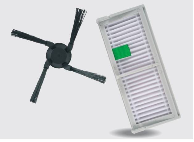 Hoogefficiënte filter + zijborstel ZR294002