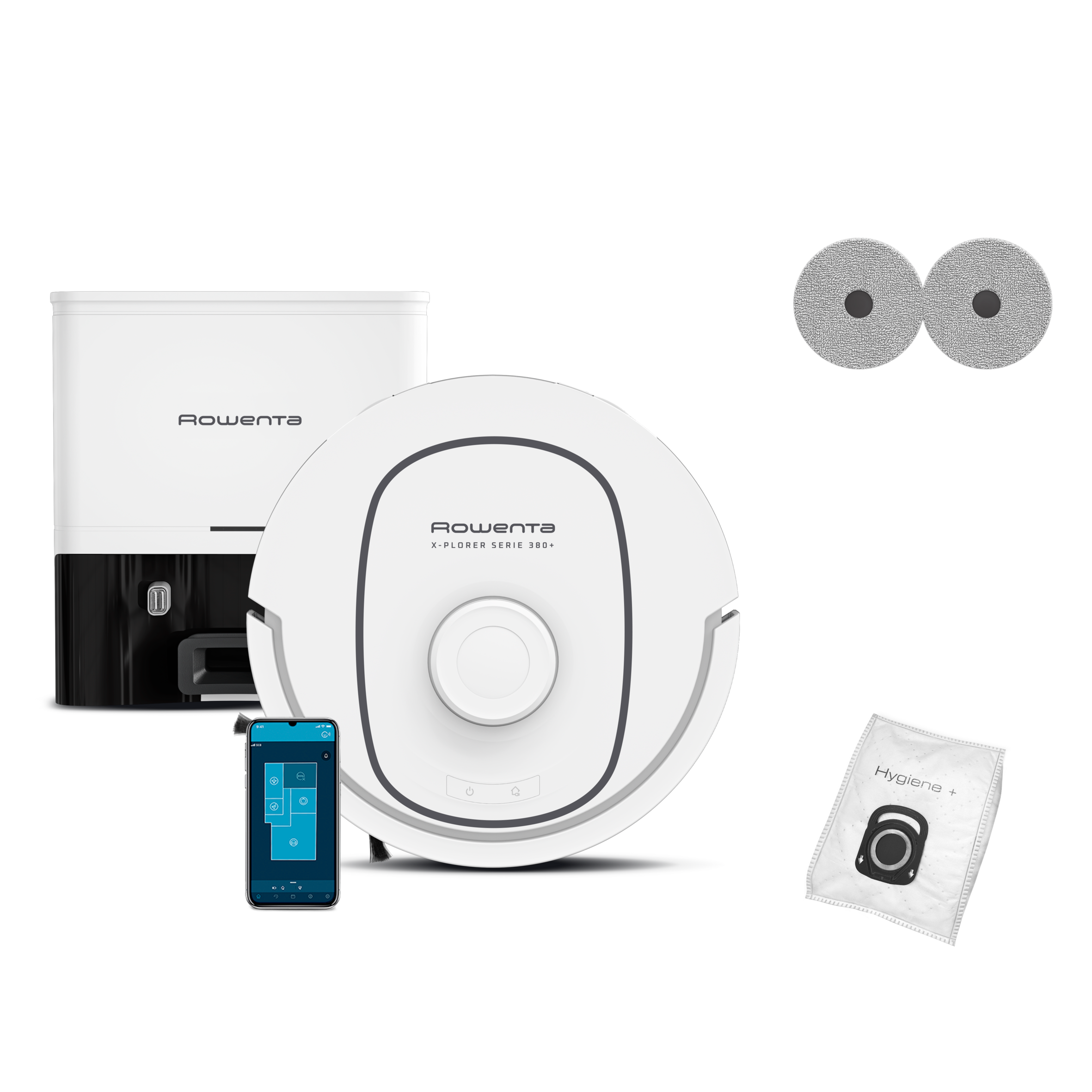 X-Plorer Serie 380+ RR89U7 Robotstofzuiger