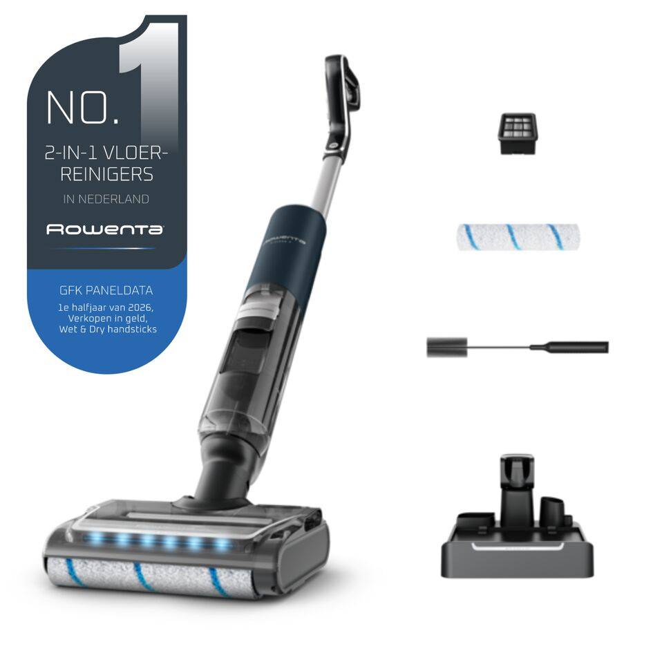 X-Clean 7 GZ5735 2-in-1 vloerreiniger - stofzuig & dweil tegelijk