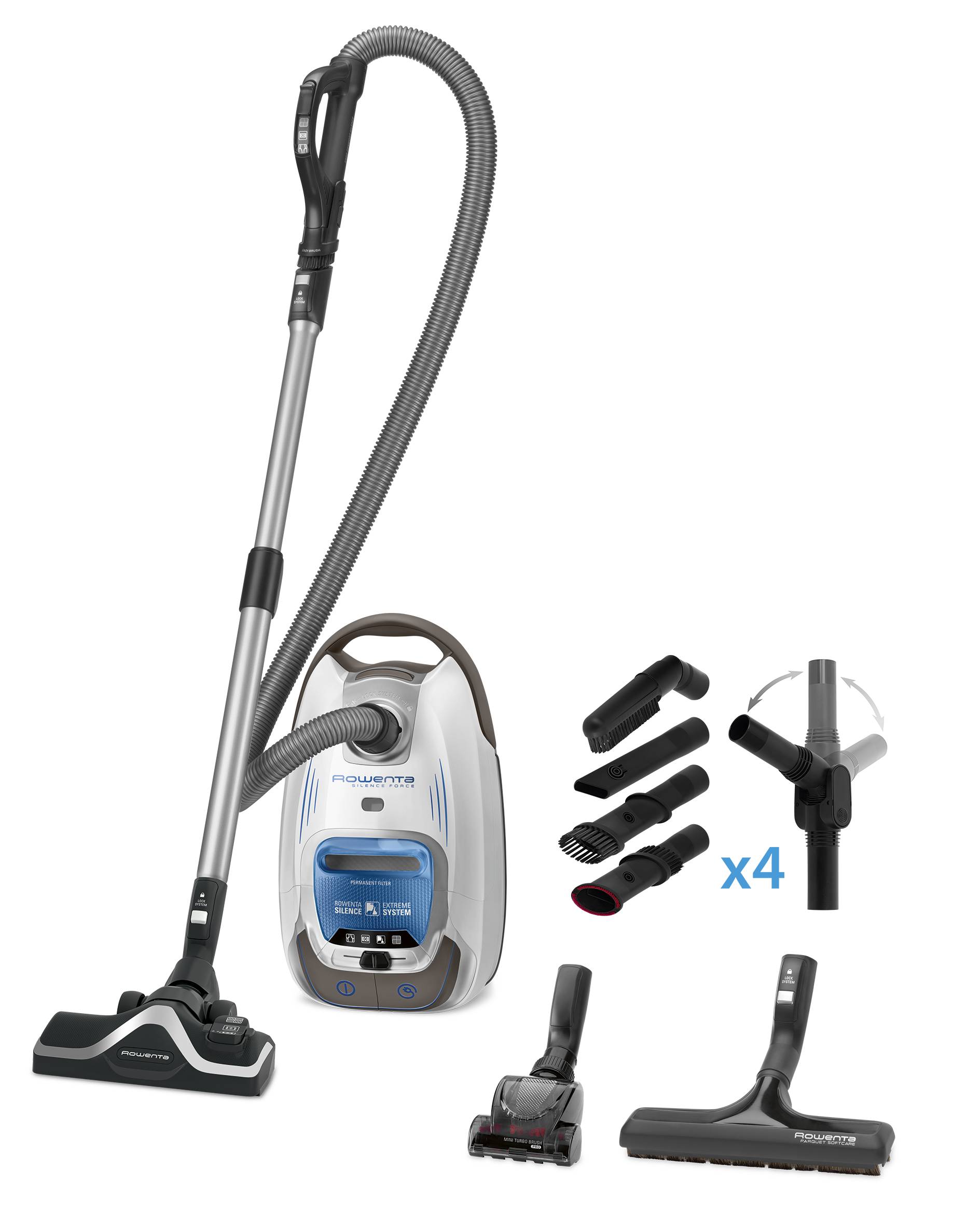Silence Force™ RO6487 Stofzuiger met zak