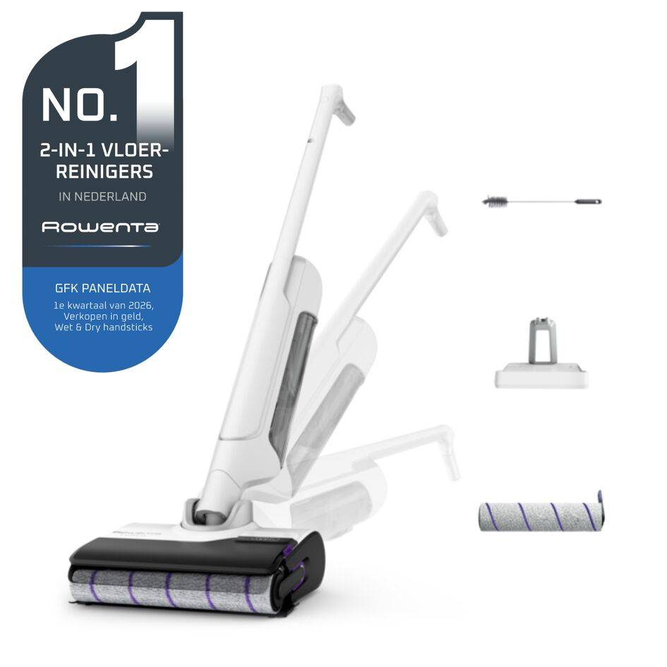 X-Clean 10 GZ7540 2-in-1 vloerreiniger - stofzuig & dweil tegelijk