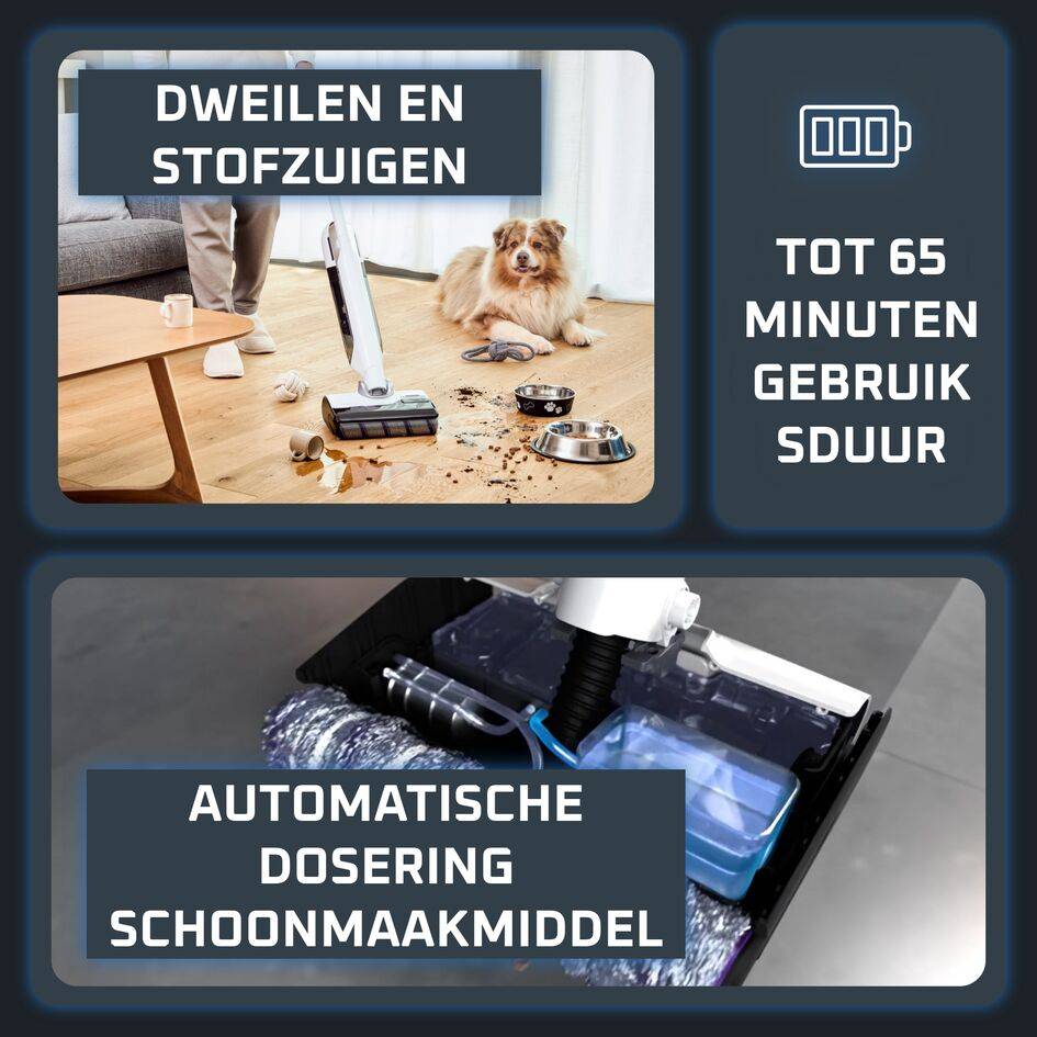 X-Clean 12 GZ7257 2-in-1 Vloerreiniger