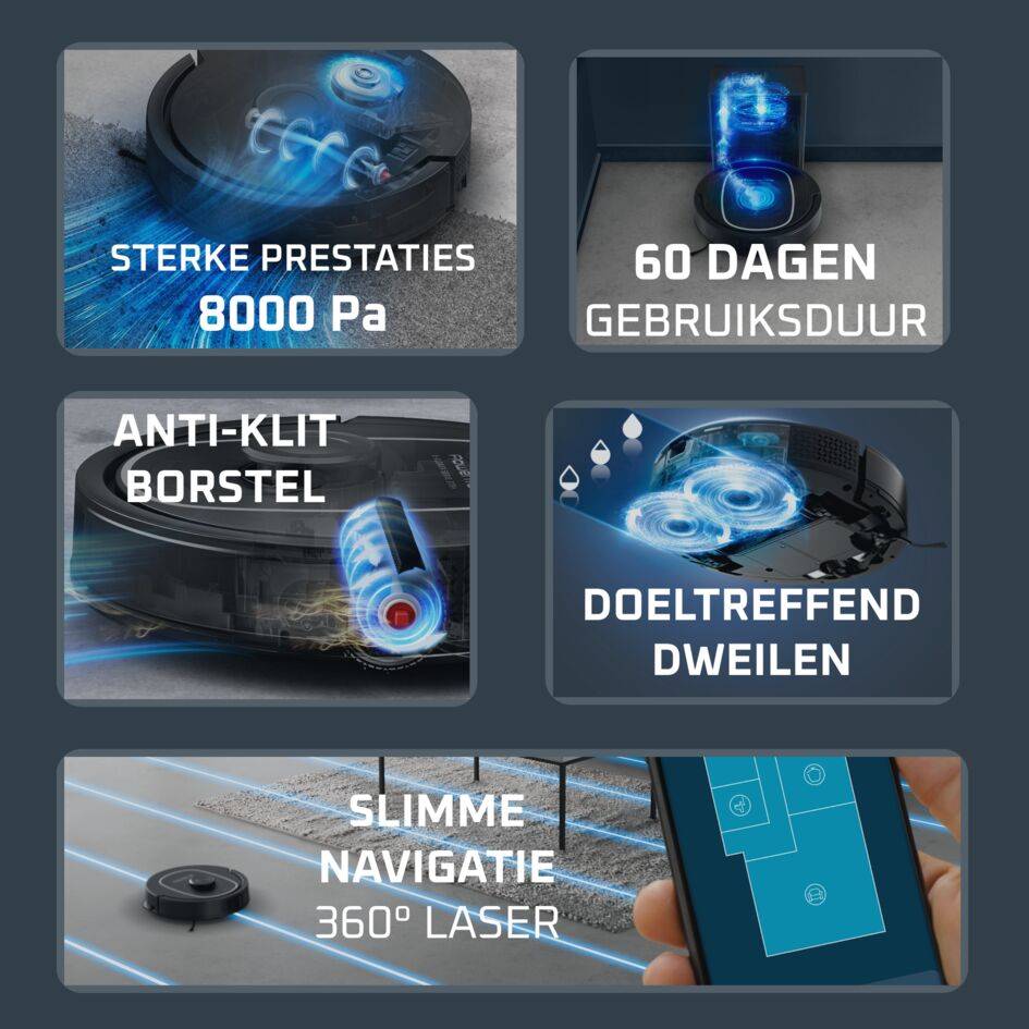 X-Plorer Serie 375+ RR8985 Robotstofzuiger