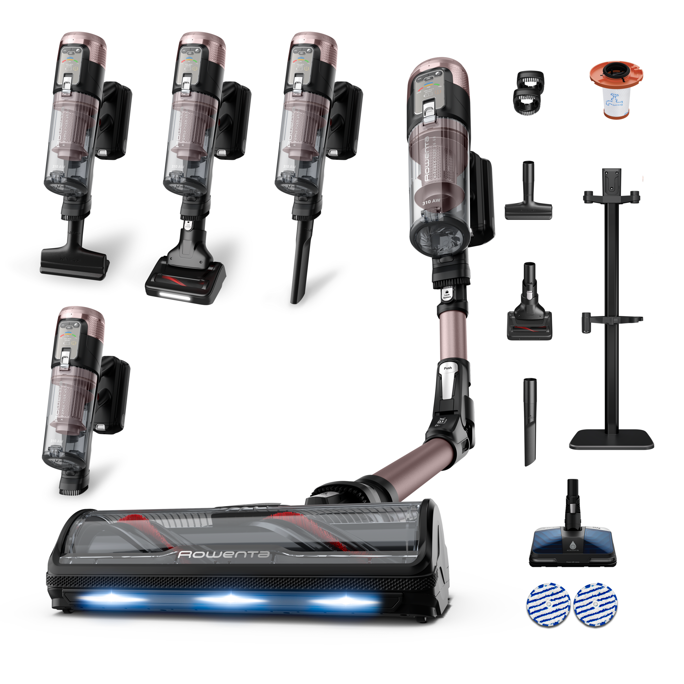 X-Force Flex 16.60 Aqua RH9CD9 Steelstofzuiger