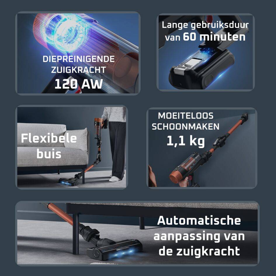 X-Force Flex 10.80 Animal RH7A73 Steelstofzuiger