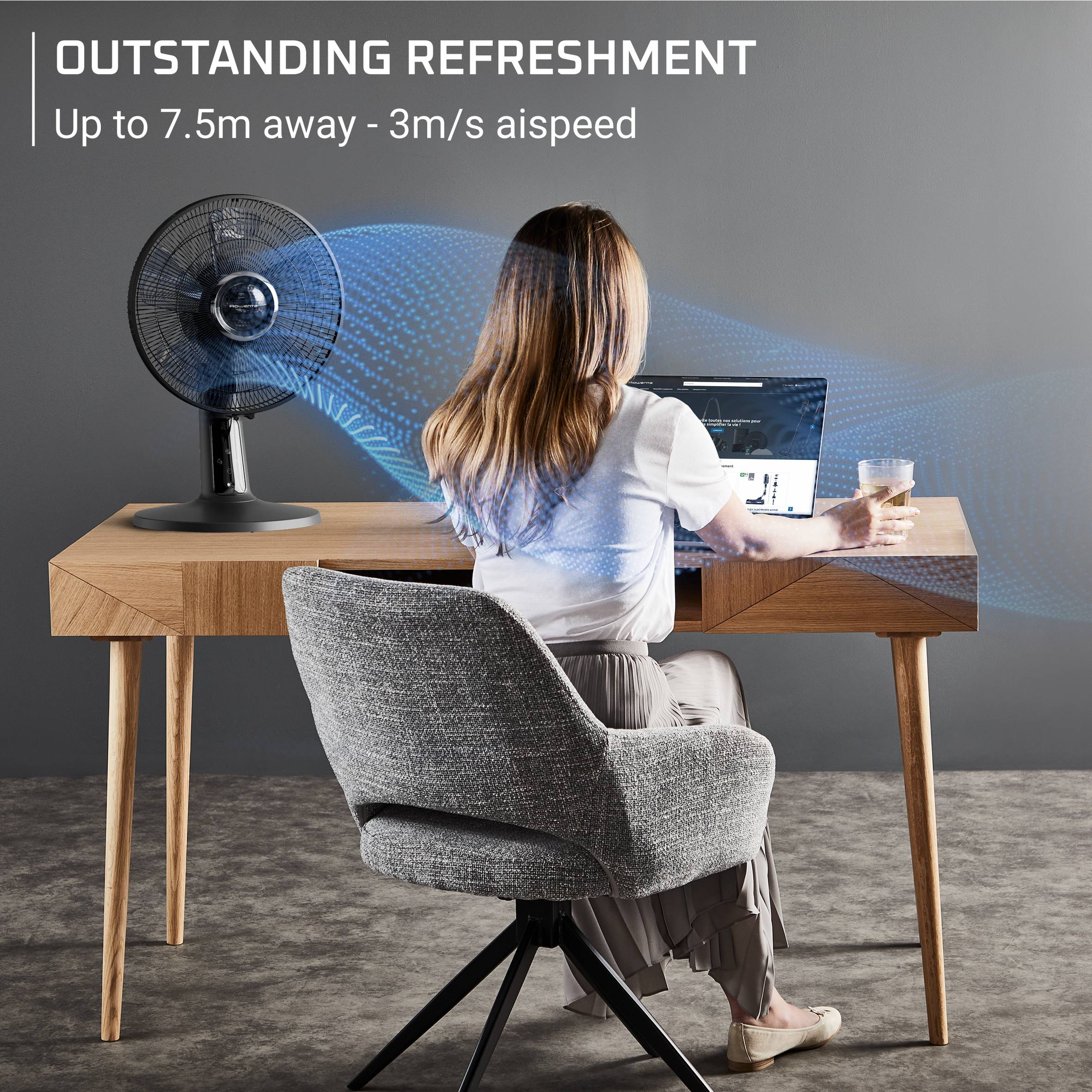 Turbo Silence Extreme+ VU2750 tafelventilator