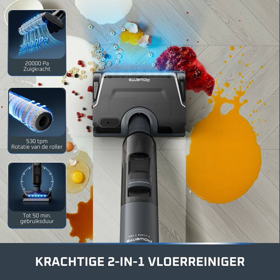 X-Clean 7 Pro GZ5856 2-in 1 vloerreiniger - stofzuig & dweil tegelijk