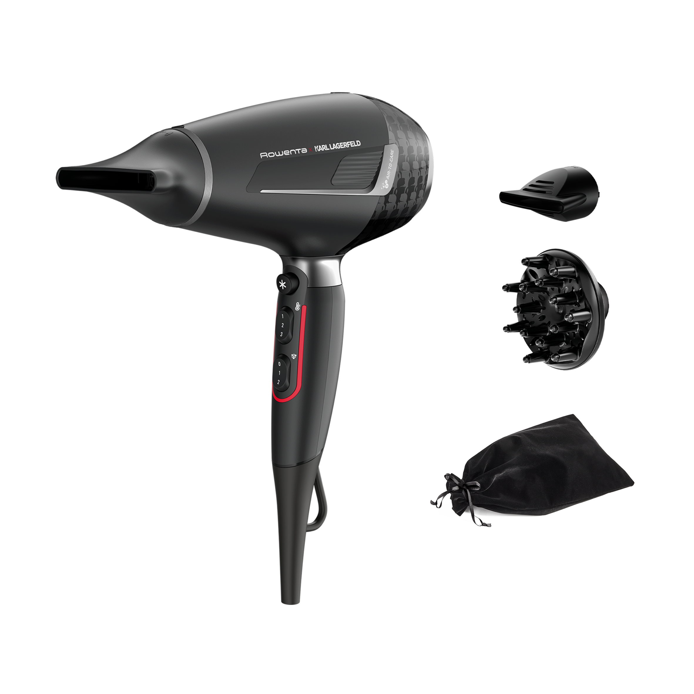 Rowenta x KARL LAGERFELD K/Pro Stylist CV888L Föhn