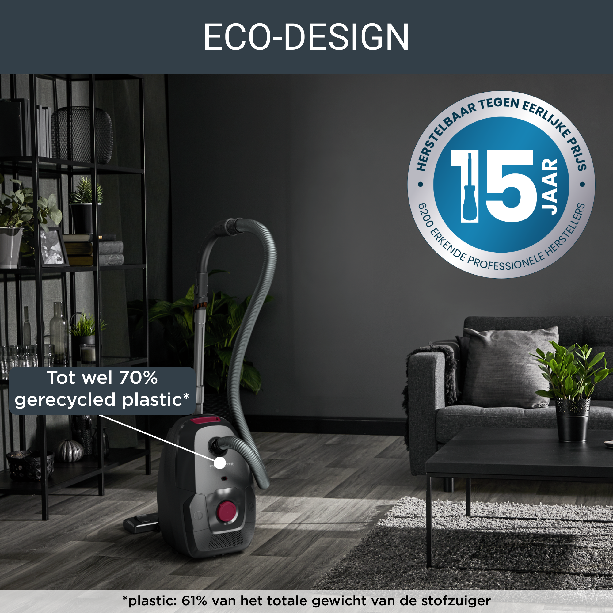 Green Force Max RO4933 Stofzuiger met zak