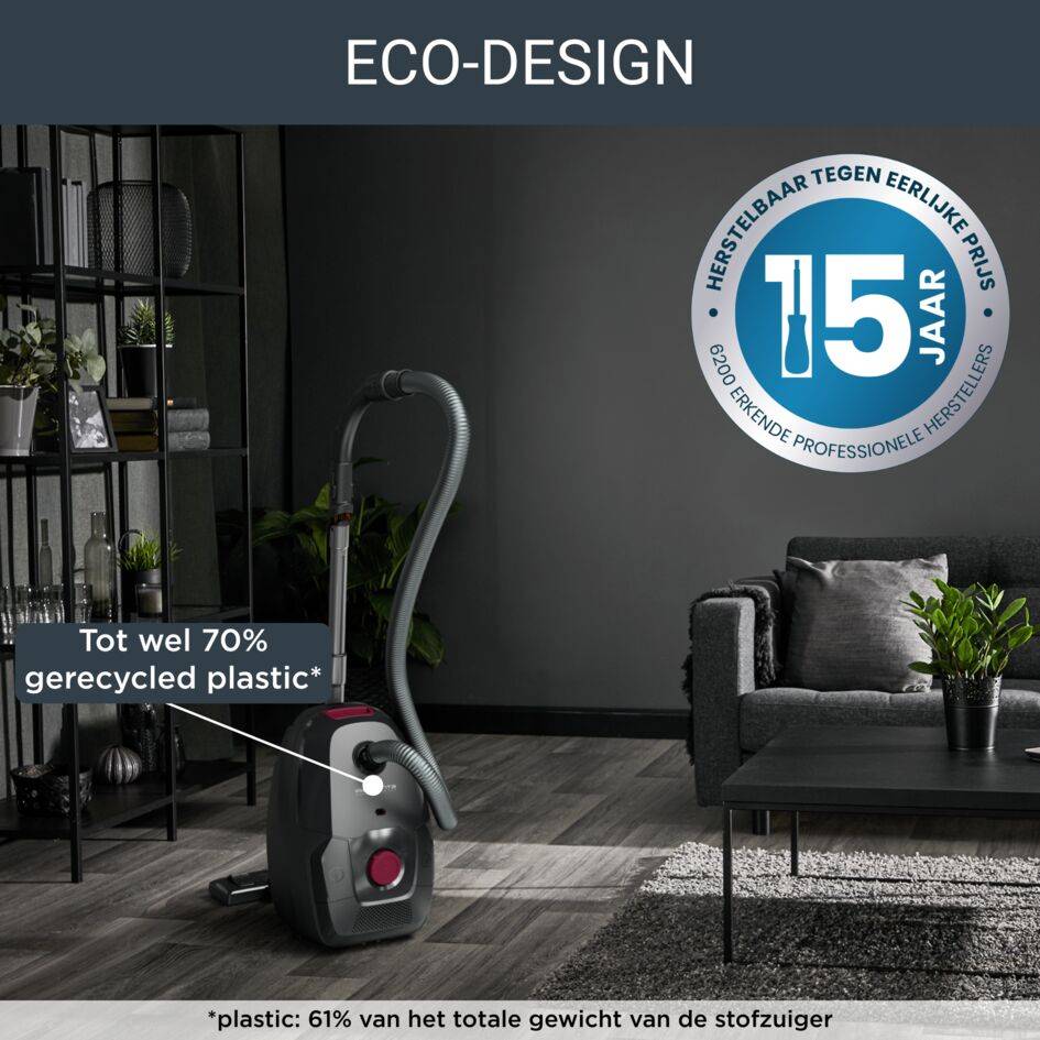 Green Force Max RO4933 Stofzuiger met zak