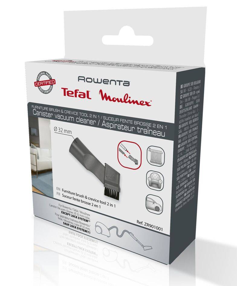 Rechte zuiger met borstel ZR901001