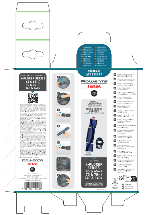 Elektroborstel voor dieren ZR084002