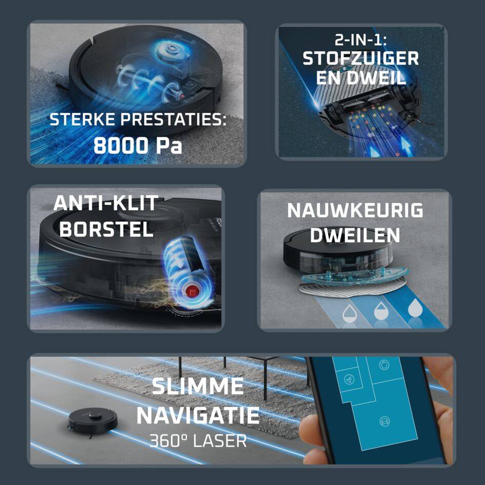 X-Plorer Serie 275 RR8865 Robotstofzuiger