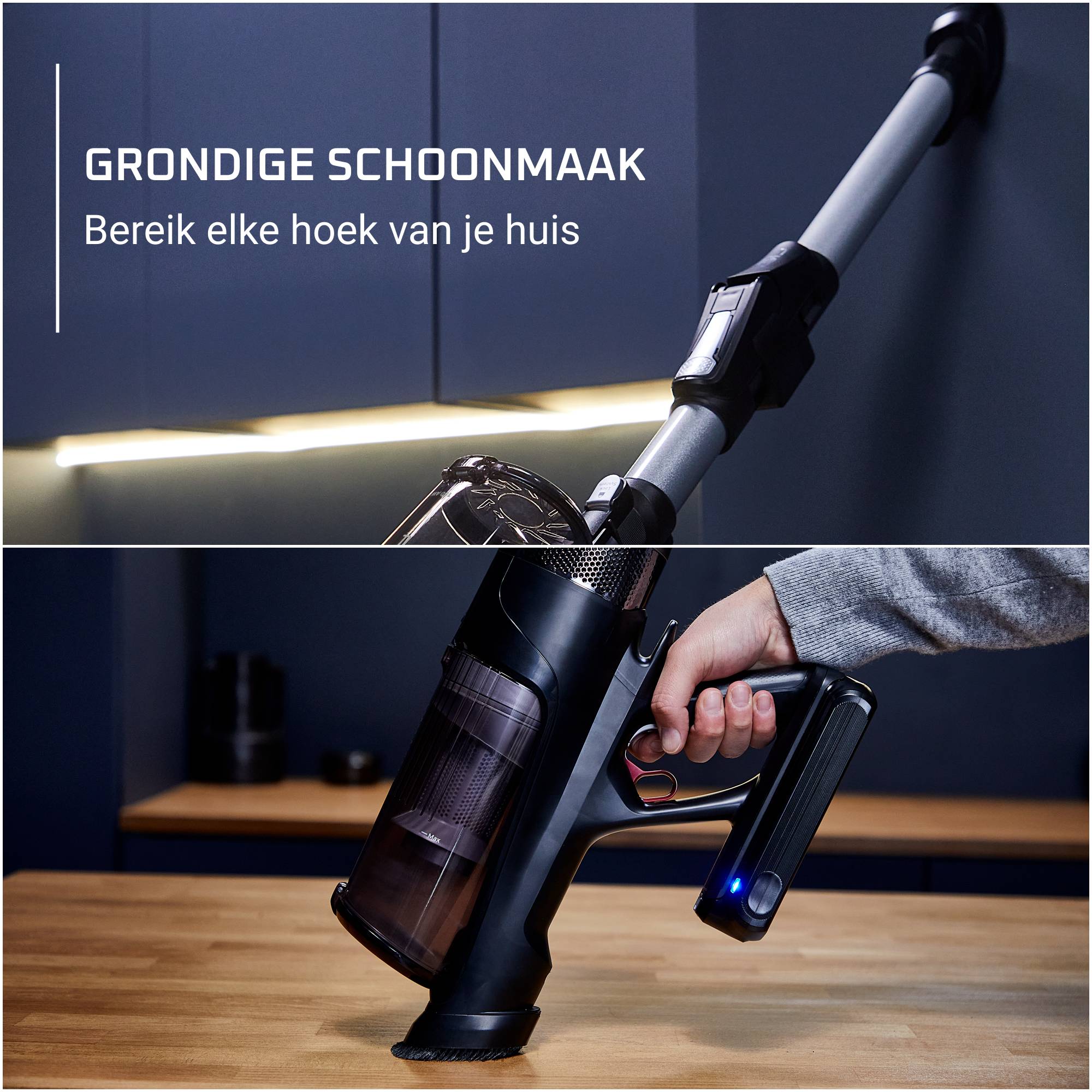 X-Force Flex 13.60 Allergy RH9A36 Steelstofzuiger