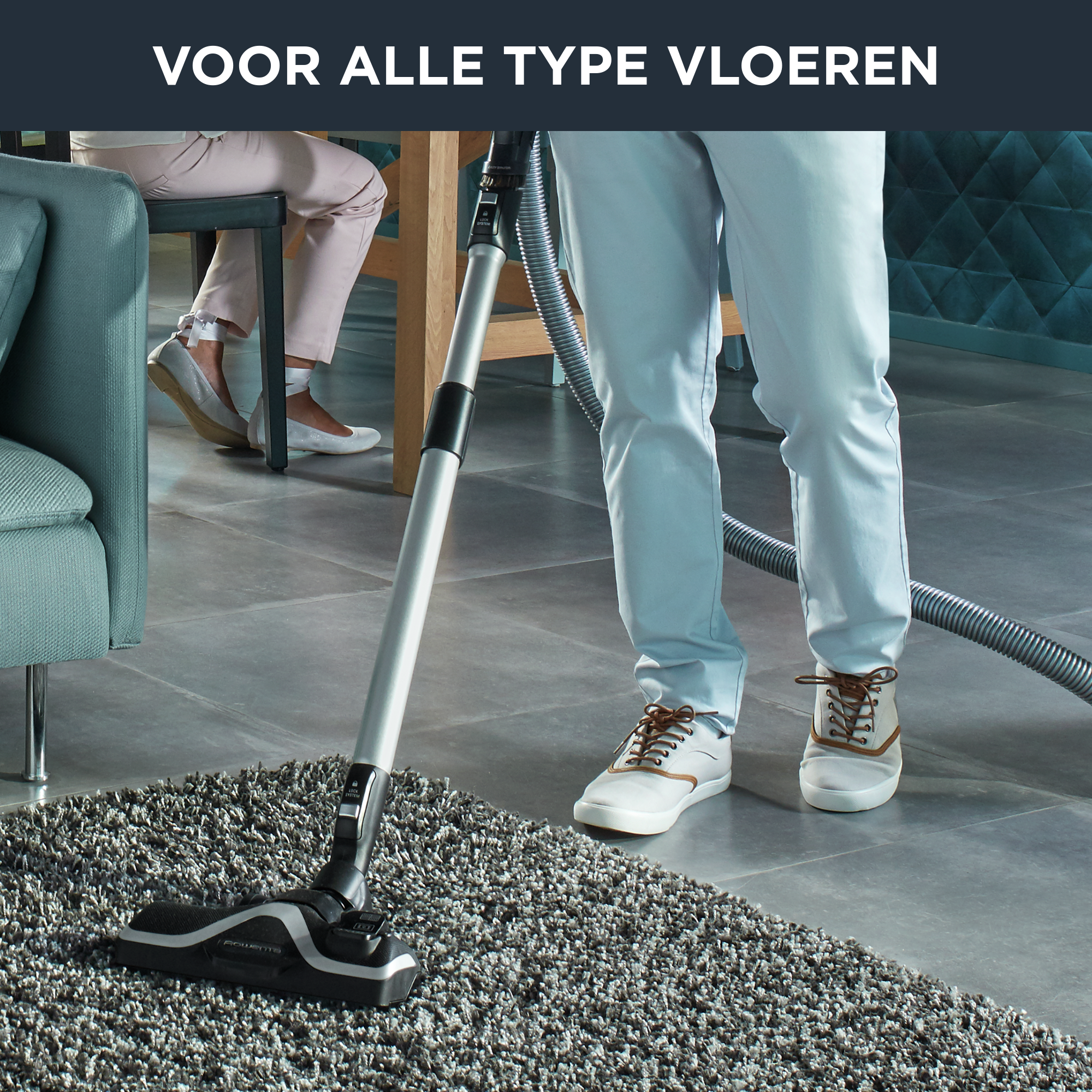 Silence Force Cyclonic RO7236 Stofzuiger zonder zak